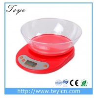 Toye digital scale for kitchen weighing up to 5kg digital kitchen scale 0.1 g bluetooth scale kitchen