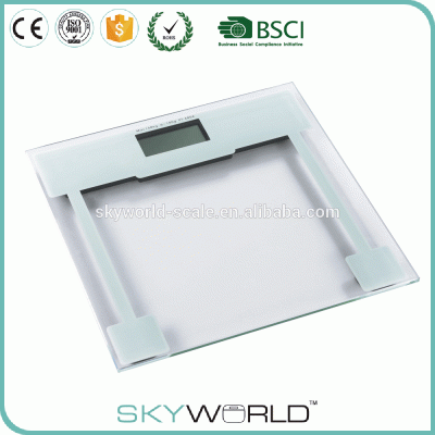 Best selling 180kg electronic bathroom scale personal weight scale with tempered glass