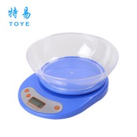 Electronic Kitchen Scale and Food Scale,Bowl Kitchen Scale 5kg(TY--201-white)